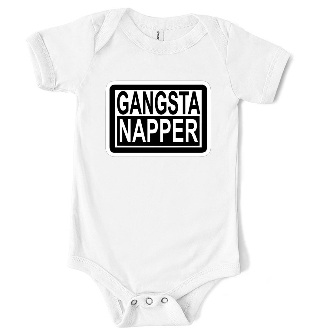 Gangsta Napper (Infant) Youth T-Shirts Profyle District Infant 3-6M White