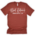 God-fidence T-Shirts Profyle District Unisex Small Rust