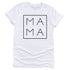 Mama-Mini T-Shirts Profyle District Unisex Small White