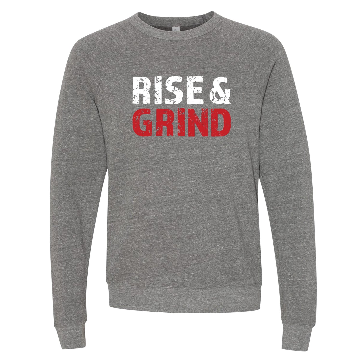 Rise &amp; Grind (Sweatshirt) Sweatshirt Profyle District Unisex Small Deep Heather